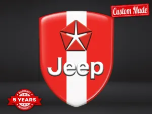 Jeep Adesivi Lunotto Auto Edizione Corsa Elite